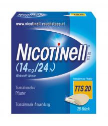 Nicotinell Transdermales Pflaster Tts 20&nbsp;(28 St)