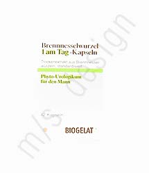 Biogelat Brennessel Kapseln 1tag