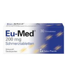 Eu-med Schmerztabletten 200mg