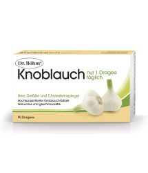 Dr. Böhm Knoblauch Nur 1 Dragee Täglich