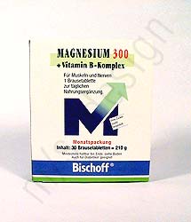 Bischoff Magnesium Brtbl300+vit B