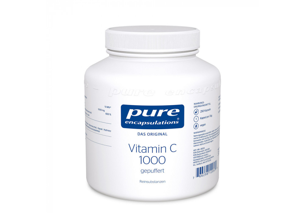 Pure Encapsulations Vitamin C 1000 Gepuffert Kapseln Medistore At