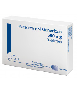 Paracetamol Genericon Tabletten 500mg