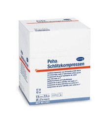 Peha Schlitzkompressen 7,5x7,5cm