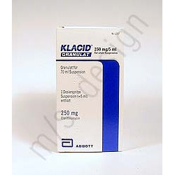 Klacid Granulat Or Suspension 250mg