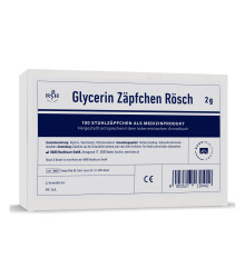 Glycerin Zäpfchen Rösch 2g