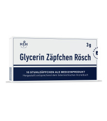 Glycerin Zäpfchen Rösch 3g
