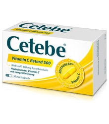 Cetebe<sup>®</sup> Vitamin C retard 500 mg Kapseln