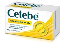 Cetebe<sup>®</sup> Vitamin C retard 500 mg Kapseln