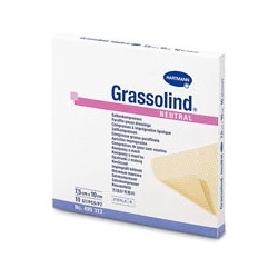 Grassolind Salbenkompressen 10x10cm