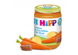 Hipp Karotten und Kartoffeln und Bio-Rind 6240