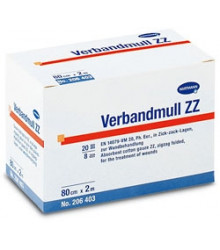 Hartmann Verbandmull ZZ 20fädig 8fach 10cmx5m