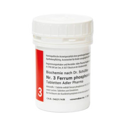 Schüßler Salz Nr. 3 Ferrum phosphoricum D12