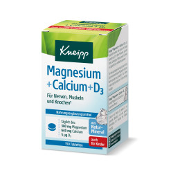 Kneipp<sup>®</sup> Magnesium + Calcium Tabletten
