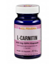 L-carnitin Kapseln 250mg Gph