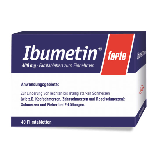 Ibumetin® forte 400 mg-Filmtabletten