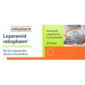 Loperamid Ratiopharm Filmtabletten Akut