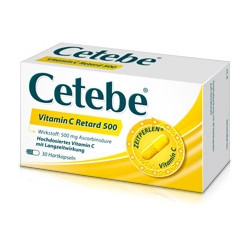 Cetebe<sup>®</sup> Vitamin C retard 500 mg Kapseln