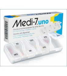 Medi-7 Uno Medikamentierdosierer Weiß