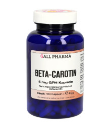 Beta Carotin 5 mg GPH Kapseln