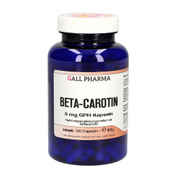 Beta Carotin 5 mg GPH Kapseln