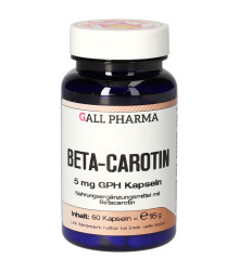 Beta Carotin 5 mg GPH Kapseln