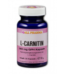 L-carnitin Kapseln 360mg Gph