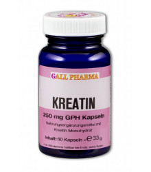 Kreatin Kapseln 250mg Gph