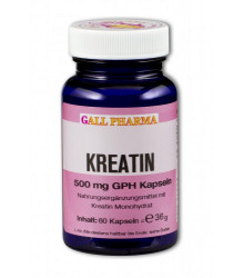 Kreatin Kapseln 500mg Gph