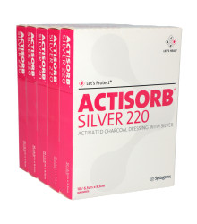 ACTISORB<sup>®</sup> Silver 220 9,5 cm x 6,5 cm