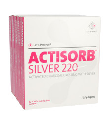 ACTISORB<sup>®</sup> Silver 220 10,5 cm x 10,5 cm