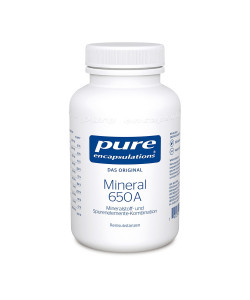 Pure Encapsulations Mineral 650A Kapseln