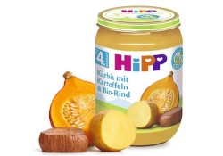 Hipp Kürbis mit Kartoffeln und Bio-Rind 6270