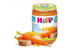 Hipp Karotten mit Mais und Bio-Kalb 628001