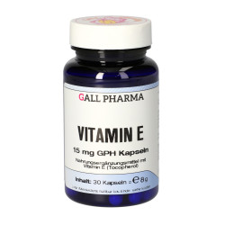 Vitamin E 15 mg GPH Kapseln