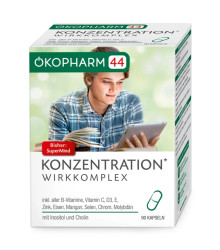 Ökopharm44 Konzentration Wirkkomplex Kapseln