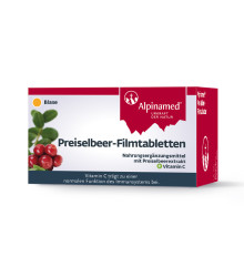 Alpinamed<sup>®</sup> Preiselbeer Filmtabletten