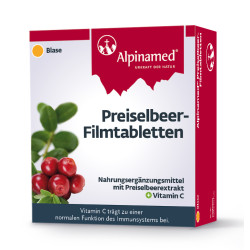 Alpinamed<sup>®</sup> Preiselbeer Filmtabletten