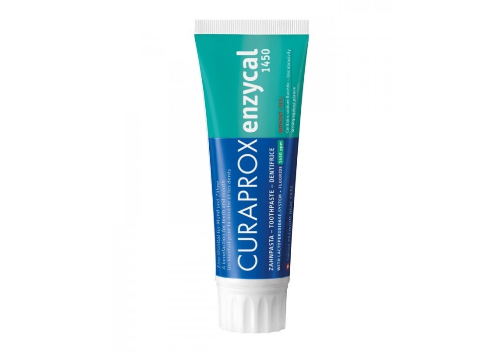 Curaprox Zahnpasts Enzycal 1450 ppm Fluoride Medistore.at