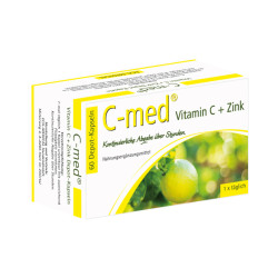 c-med<sup>®</sup> Vitamin C + Zink Depot-Kapseln
