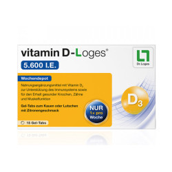 vitamin D-Loges<sup>®</sup> 5.600 I.E. Gel-Tabs