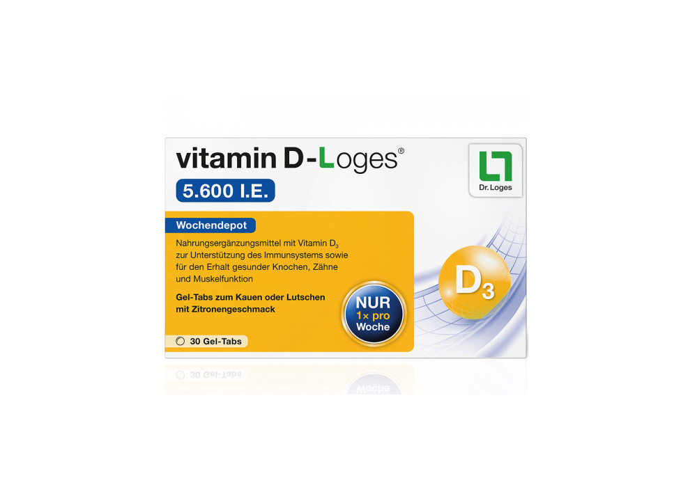 Vitamin DLoges® 5.600 I.E. GelTabs Apotheke zur Universität Wien