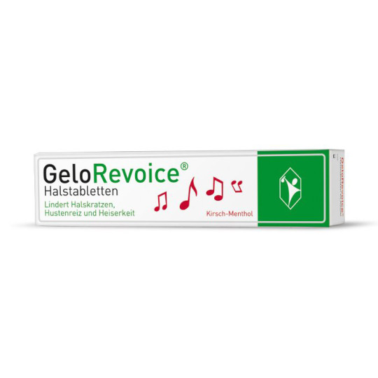 GeloRevoice<sup>®</sup> Halstabletten Kirsch-Menthol