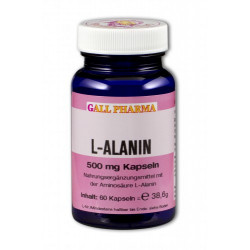 L-alanin Kapseln 500mg Gph