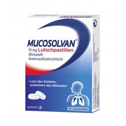 Mucosolvan<sup>®</sup> 15 mg Lutschpastillen