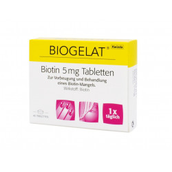 Biogelat Biotin Tabletten 5mg