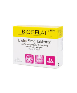 Biogelat Biotin Tabletten 5mg