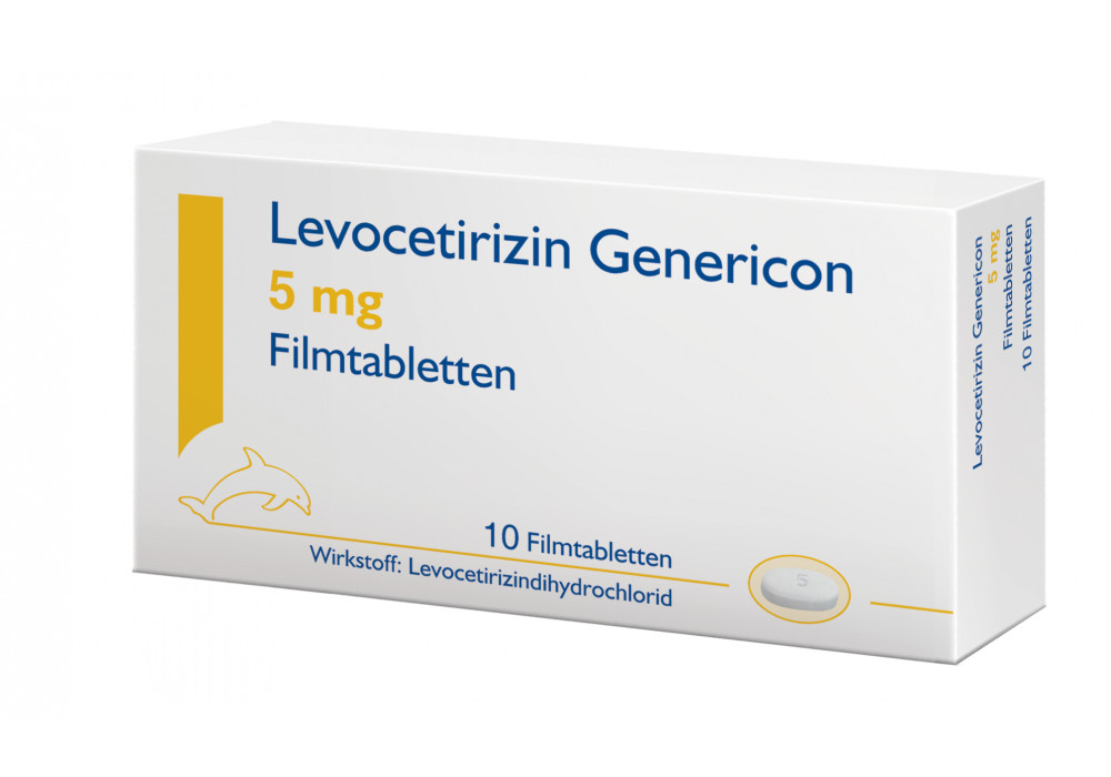 Levocetirizin Genericon Filmtabletten 5mg | Apotheke Zur Universität - Wien