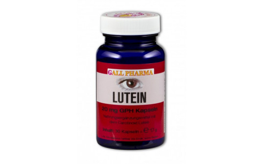 Lutein 20 mg GPH Kapseln Apotheke zur Universität Wien