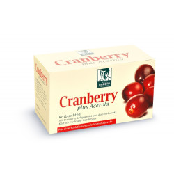 Baders Cranberry Acerola Tee Beutel